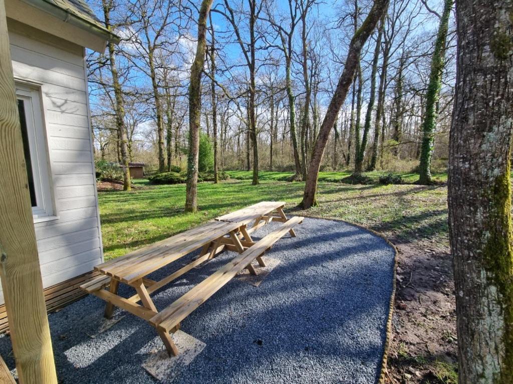 Les Chalets De Saumur, Piscine & Parc Boise, 100M Du Cadrenoir Extérieur photo
