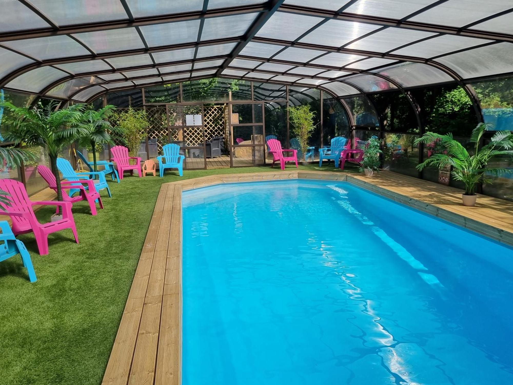 Les Chalets De Saumur, Piscine & Parc Boise, 100M Du Cadrenoir Extérieur photo